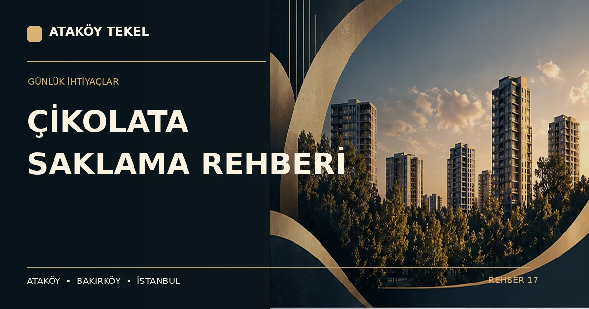 Çikolata Alırken Ambalaj ve Sıcaklığa Dikkat makale görseli